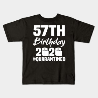 57th Birthday 2020 Quarantined Kids T-Shirt